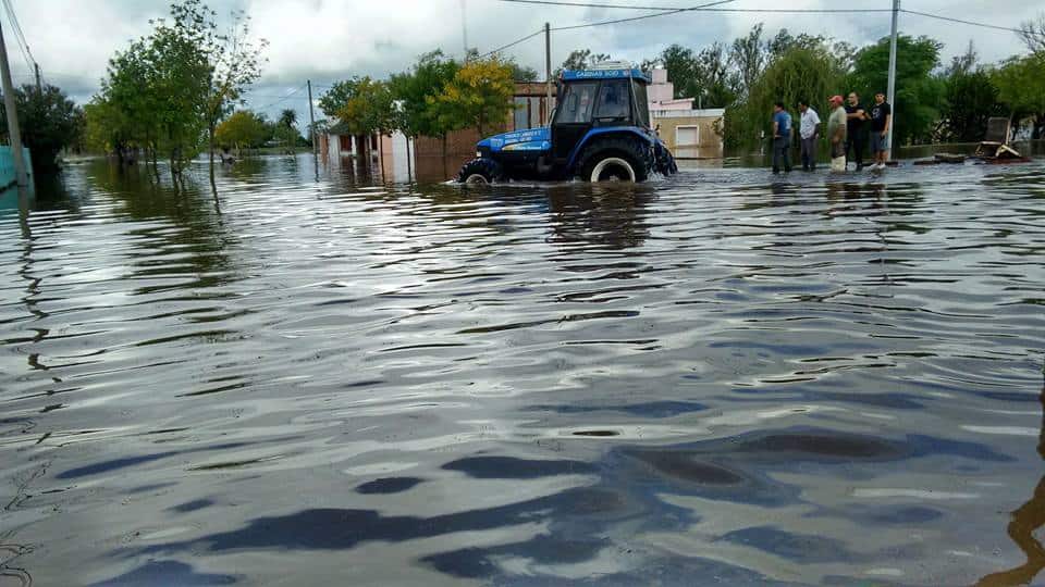 “El agua que está inundando los pueblos está cargada de pesticidas”